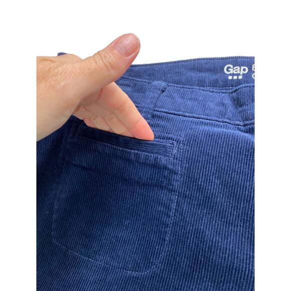 GAP Baby Boot Corduroy Pants Women’s Size 14 32 R Pocket Blue 70’s Western Boho - Picture 2 of 9